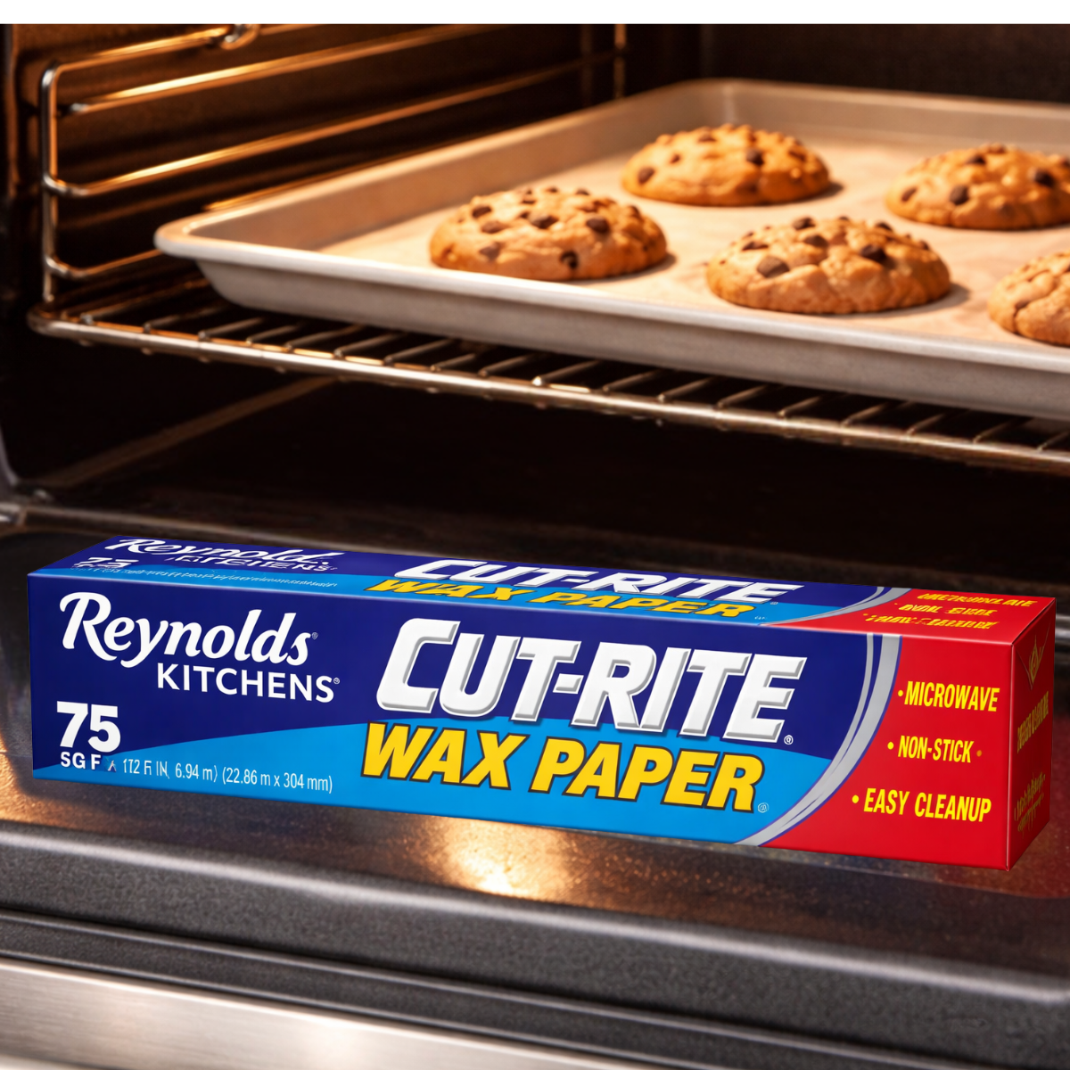 Reynolds Kitchens Cut-Rite Wax Paper, 75 sq. ft – Ready Restock