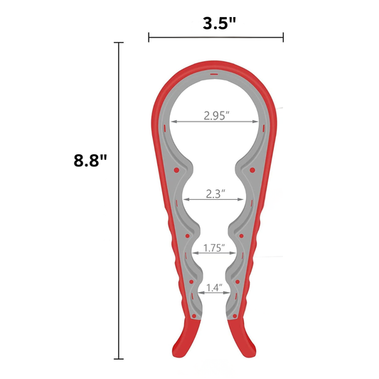 4 in 1 Jar Opener, Multifunctional Manual Can Bottle Opener